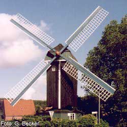 Bockwindmühle in Dornum